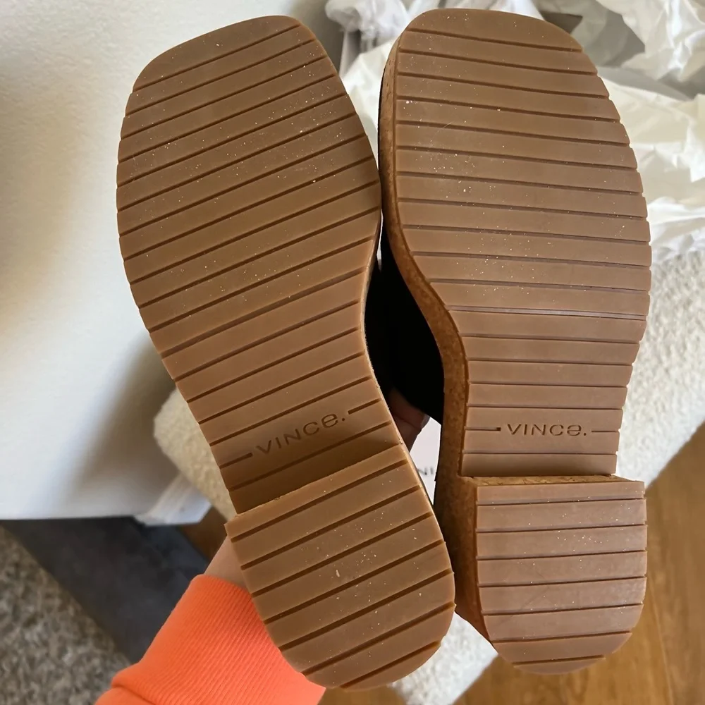 ❌ SOLD ❌ Vince Maddy-B Suede Sandals - Picture 3 of 6